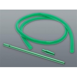 Wąż silikonowy Line, komplet zielony-6508